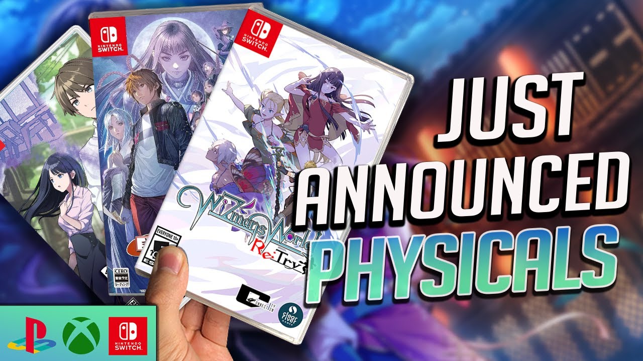 JUST Announced Physical Game Releases!