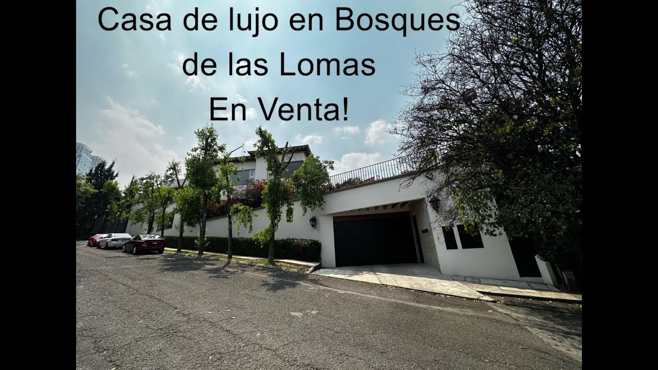 Casa de lujo en Bosques de las Lomas CDMX