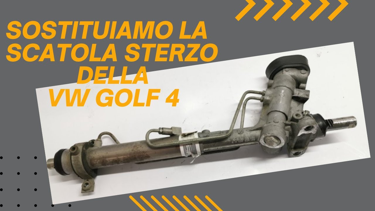 Sostituzione scatola sterzo VW GOLF 4  @dominikautomotive