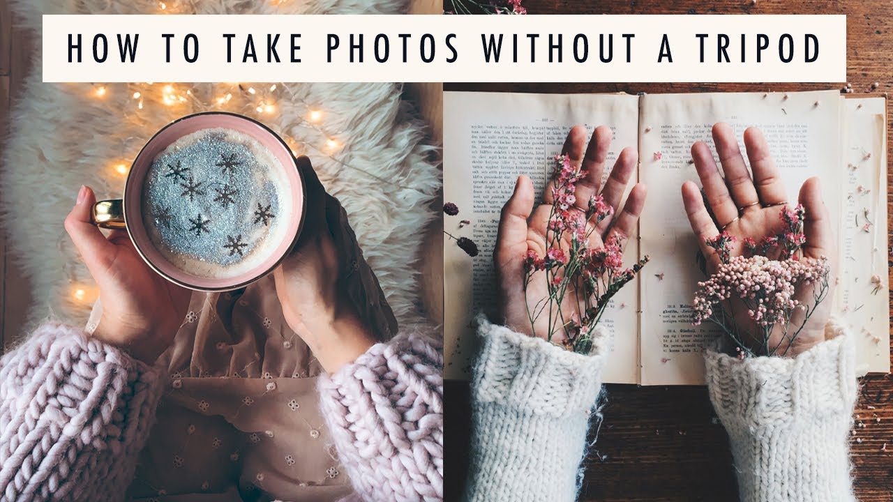 MOBILE PHOTOGRAPHY HACK - how to take photos without a tripod