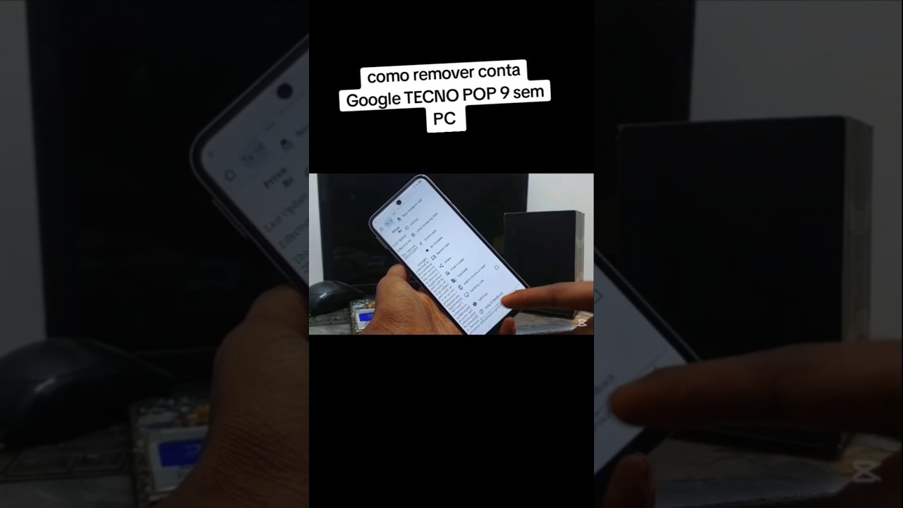 Como desbloquear Conta Google de tecno sem pc novo método 2025