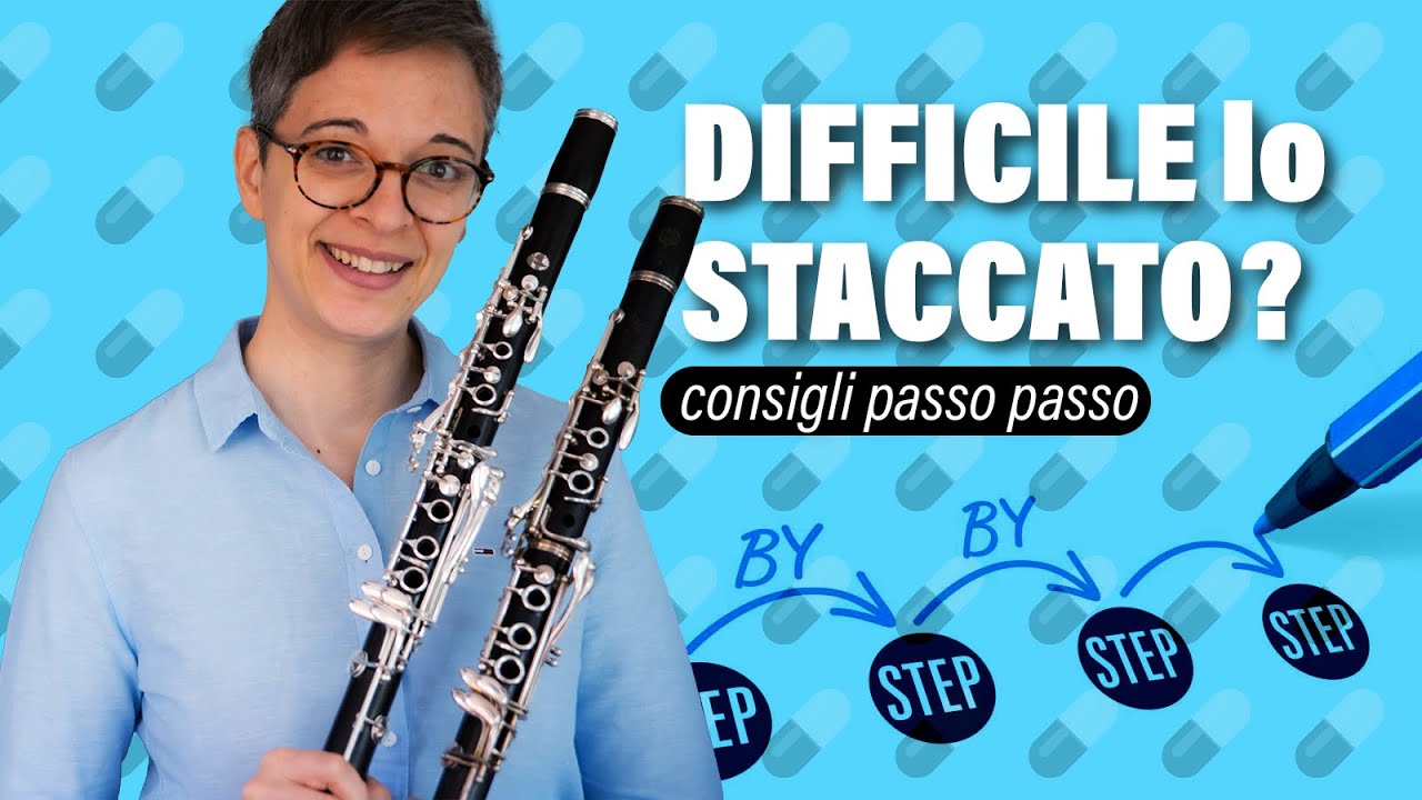 Clarinetto  STACCATO cosa fai se non RIESCI? 😅