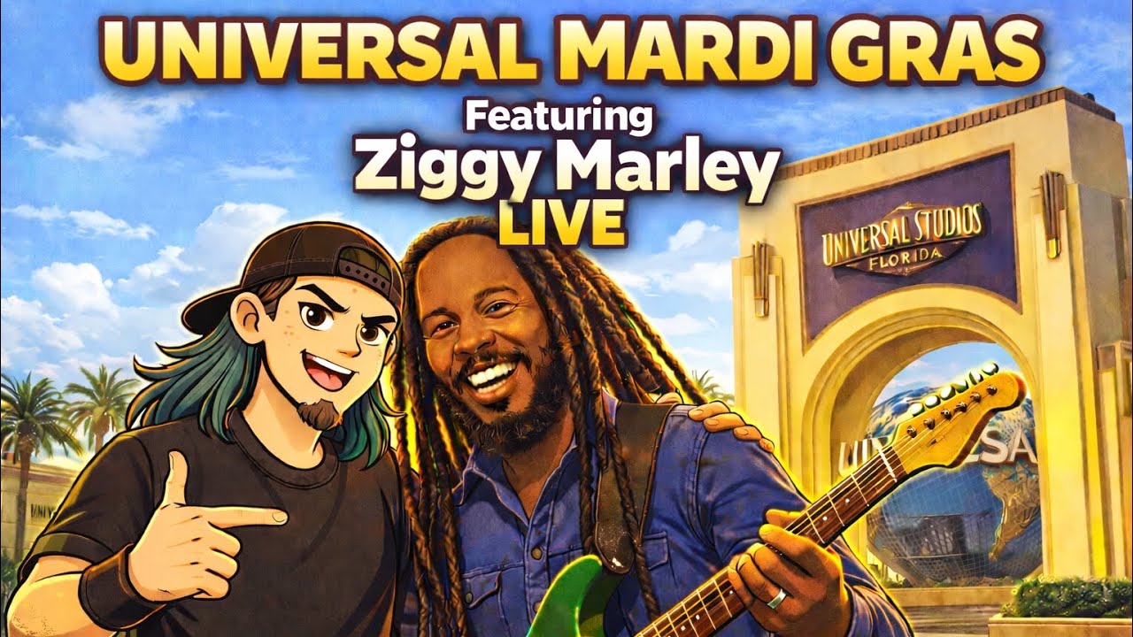 Universal Studios Mardi Gras Featuring Ziggy Marley Live 2026