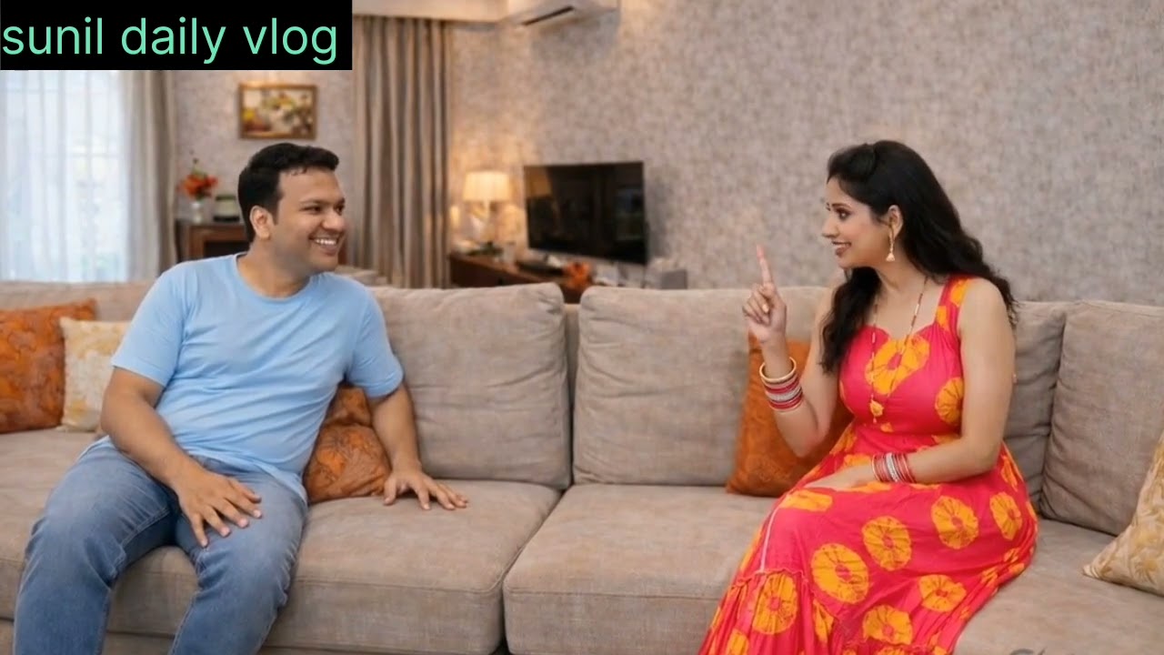बीवी का गुस्सा और पति का बहाना – एक जबरदस्त कॉमेडी ड्रामा!”{sunil daily Vlog 