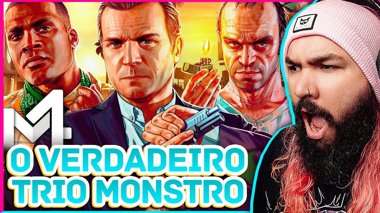 M4rkim feat. Henrique Mendonça e Daarui - 𝐕 | Michael, Franklin & Trevor (Grand Theft Auto) | REACT