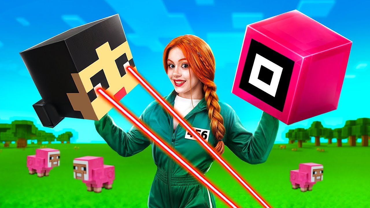 دخلت عالم ماينكرافت الحقيقي ! ماينكرافت فى سكويد جيم !