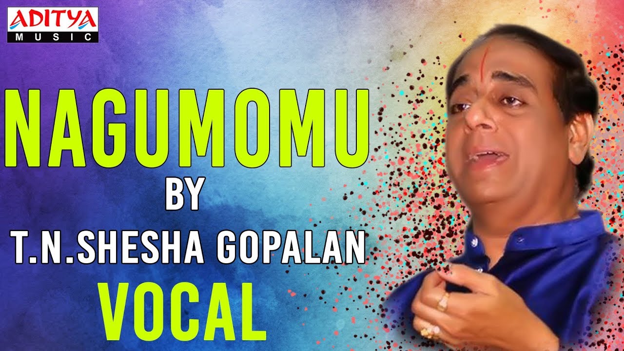 Popular Tyagaraja Krthi Nagumomu - T.N. Sheshagopalan | Classical vocal