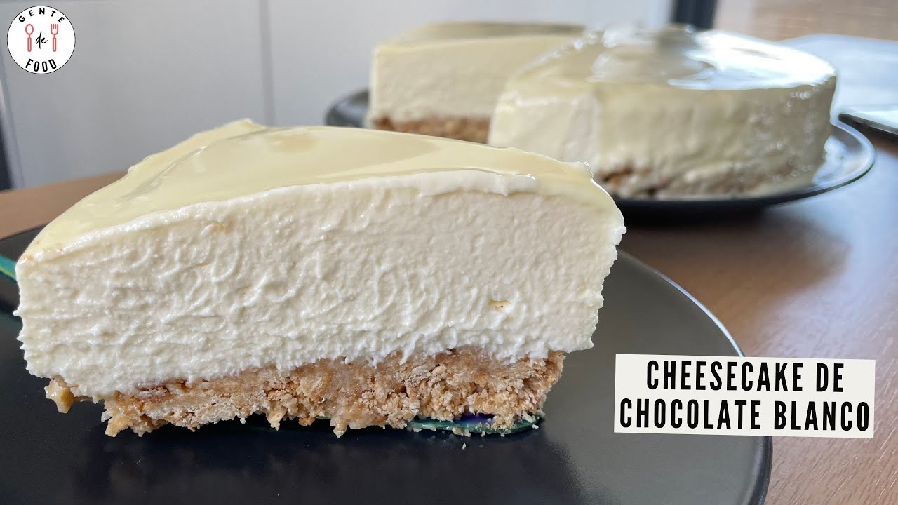 Cheesecake de chocolate blanco | Receta #74 | GENTE DE FOOD