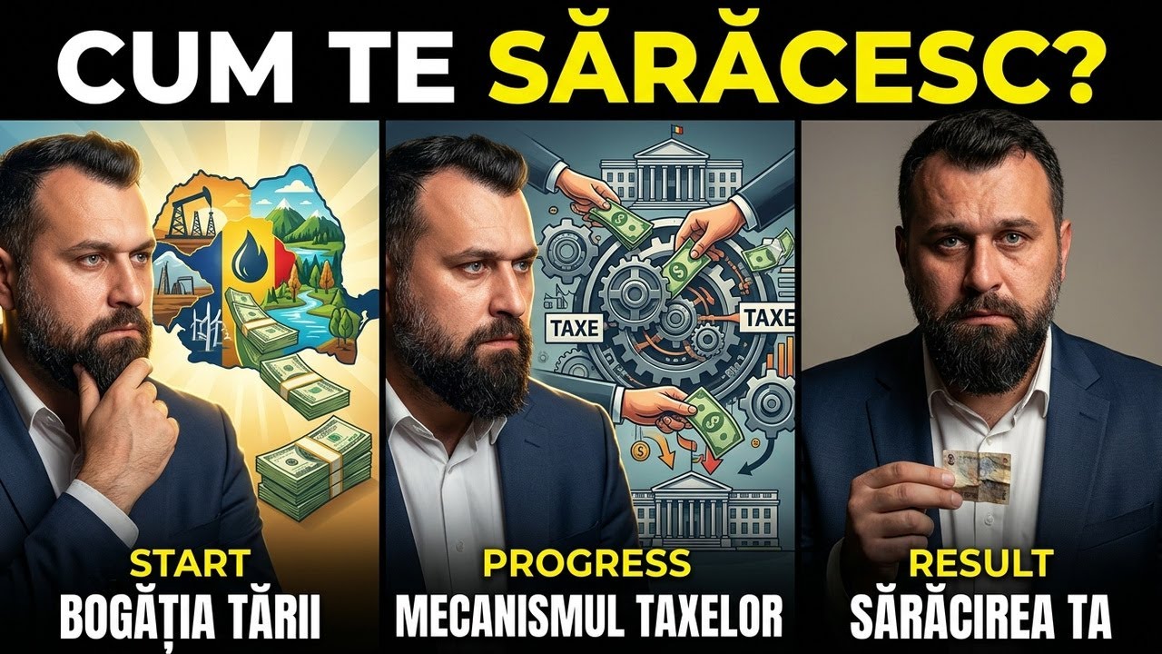 România NU e săracă. Românii sunt sărăciți 