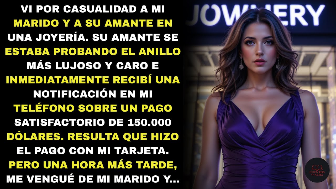 Por casualidad vi a mi marido y su amante en una joyería… lo que pasó después me dejó helada