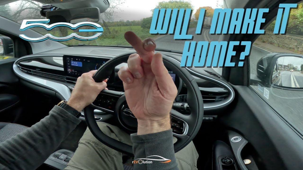 Fiat 500e WILL I MAKE IT HOME?