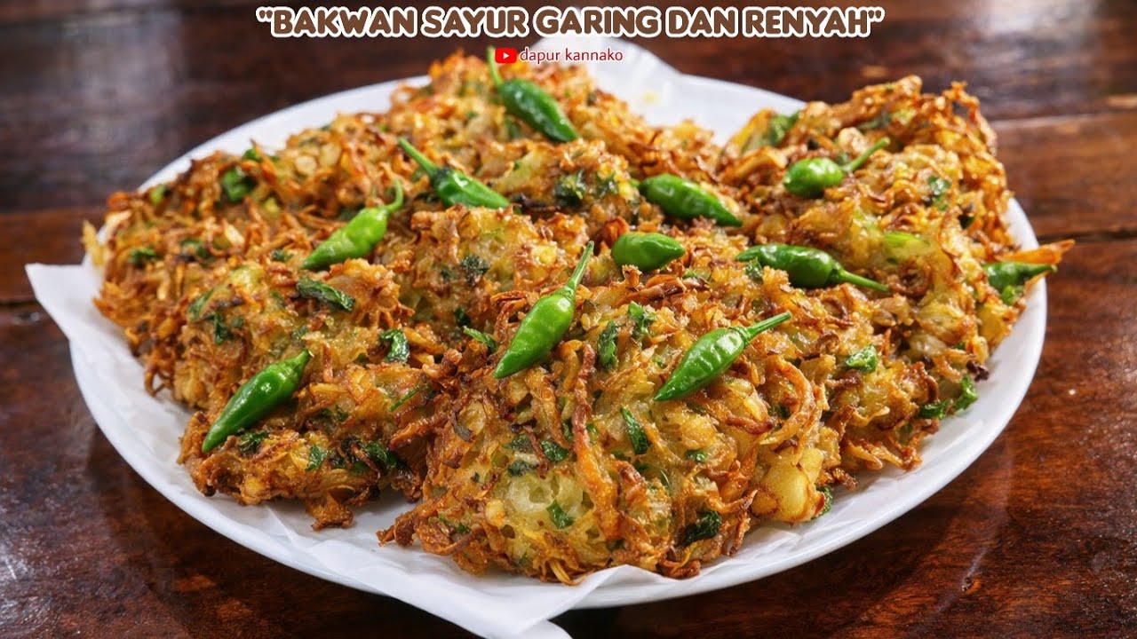 Bakwan Sayur Garing & Renyah‼️ Resep Simpel, Anti Lembek, Dijamin Nagih.