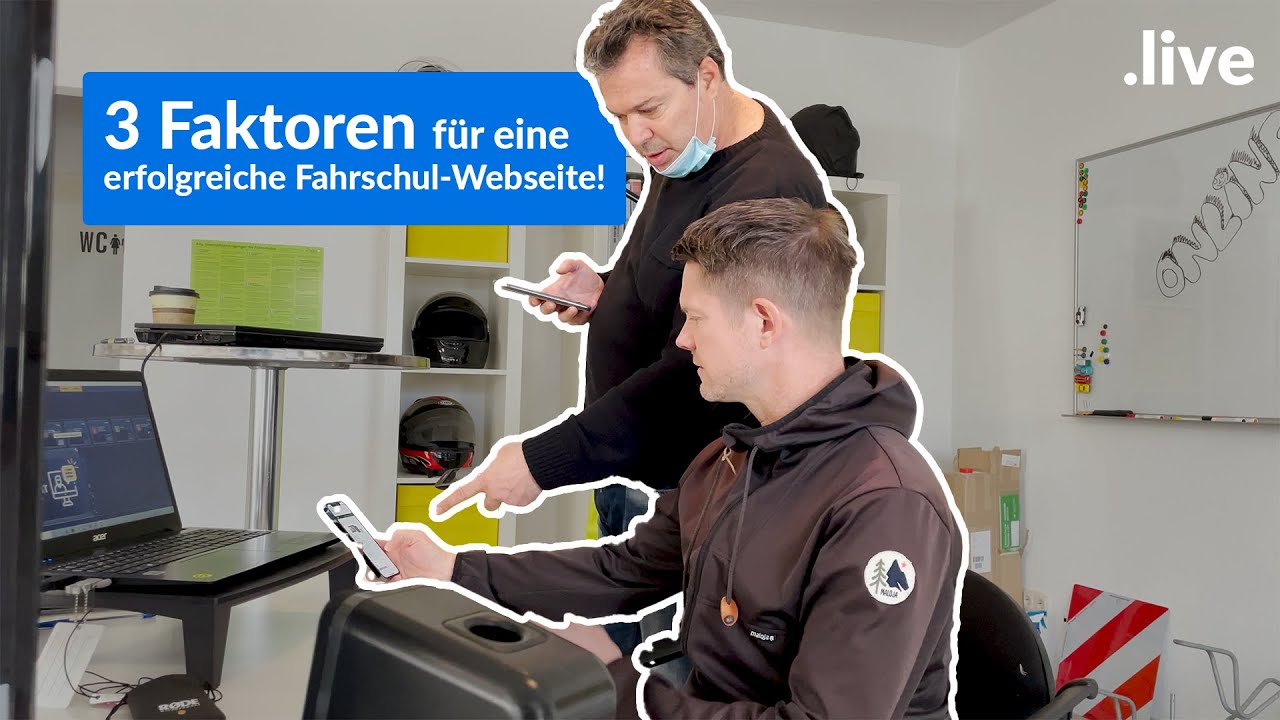 Beachte diese drei Erfolgsfaktoren für Deine Fahrschul-Webseite - Fahrschule Live