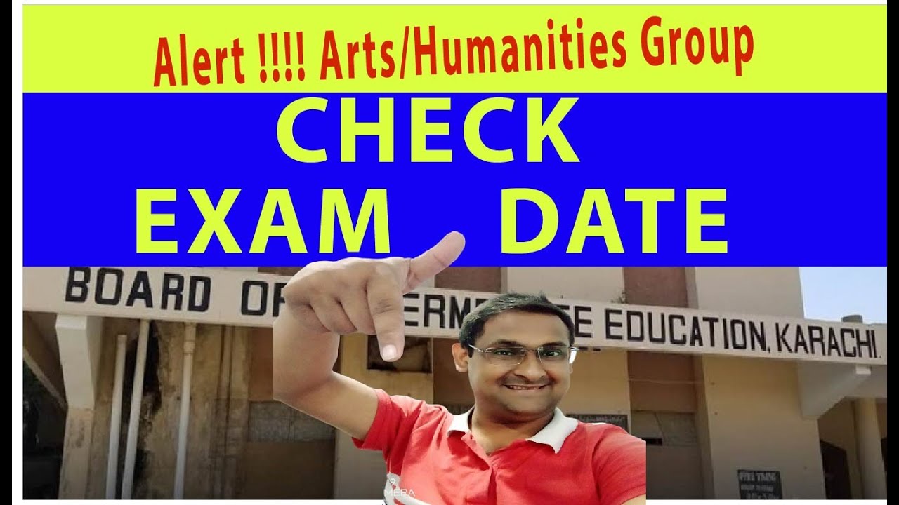 ARTS HUMANITIES GROUP exam date 2022 karachi inter board BIEK Datesheet Class 11th 12th