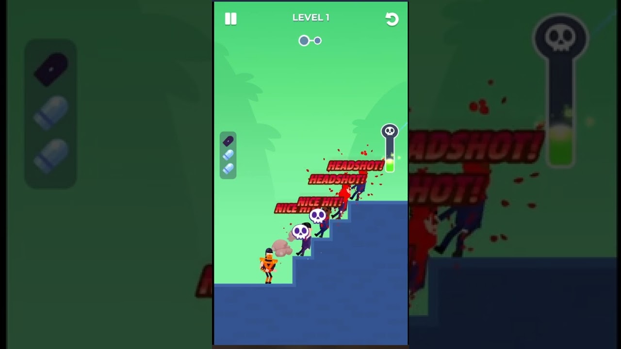 Hit Master Ricochet Game Play Level 1.1 | Play Me Softly