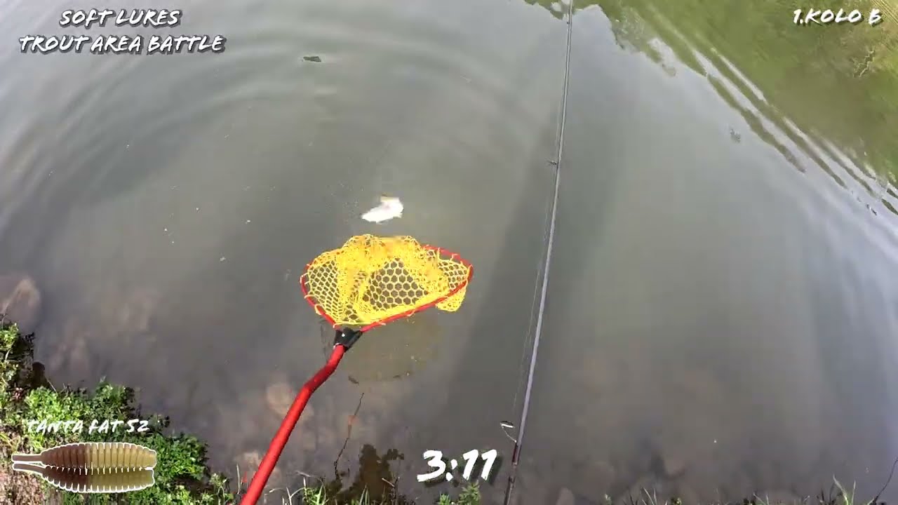 Soft Lures Trout Area Battle prvé kolo / 1.round