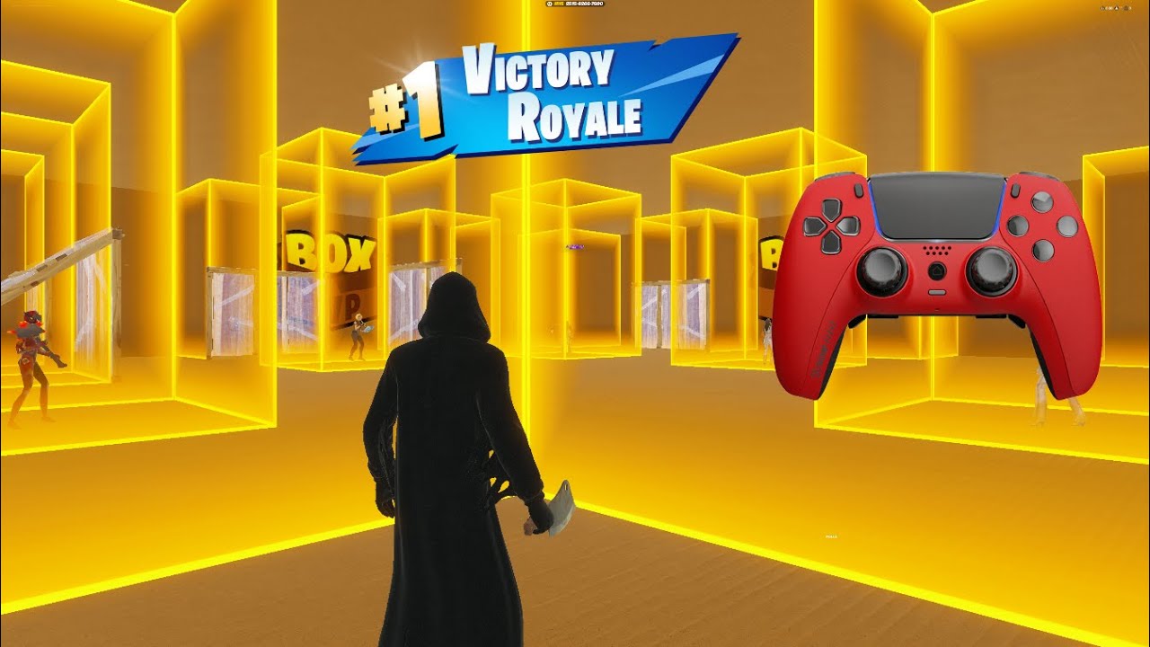 *NEW* GHOST FACE SKIN Fortnite Box PVP PS5 Controller🎮Gameplay