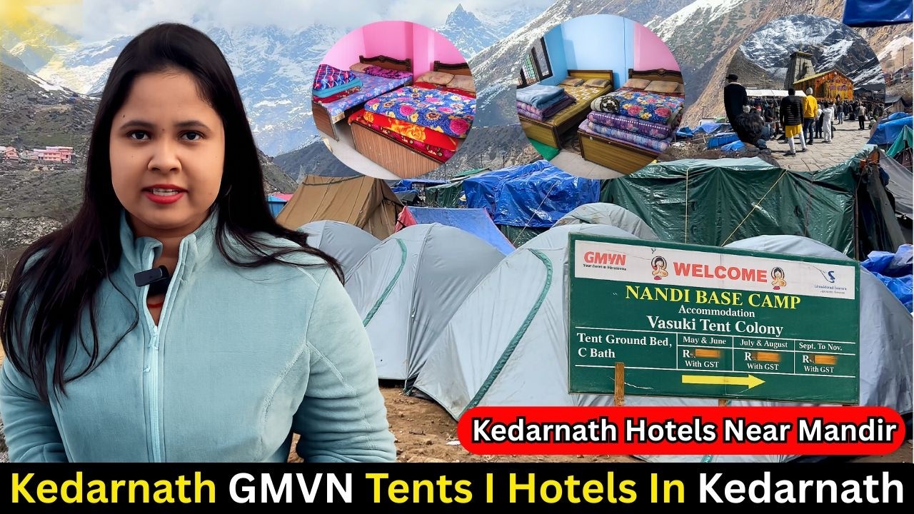 Rooms In Kedarnath I Kedarnath Stay Options Near Temple I Hotel In Kedarnath GMVN Tents & Rooms