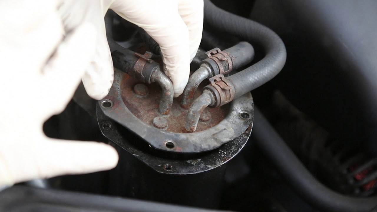 VW Golf Mk5/Passat TDI Fuel Filter change - How to fit new replacement diesel fuel filter guide