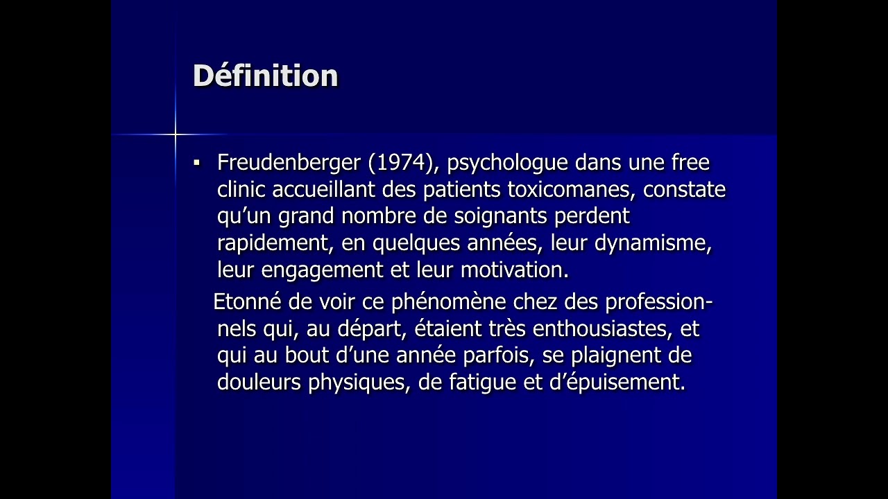 burn-out (&eacute;puisement professionnel) - 1/7 - formationspsy