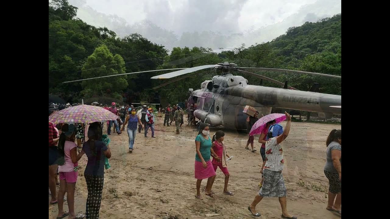 EL HURACAN GRACE DEJA DEVASTADO AL PUEBLO DE CHAHUATLAN