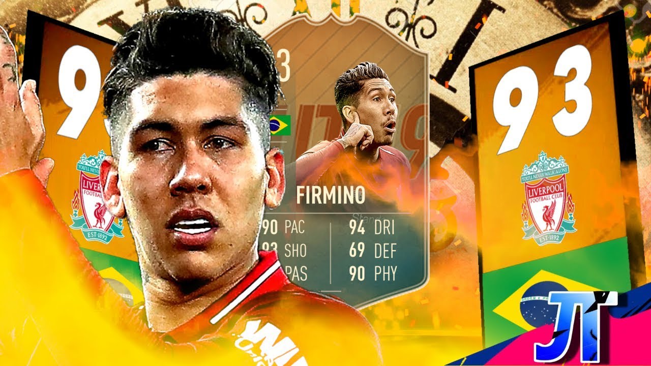FIFA 19 FLASHBACK FIRMINO 93 PLAYER REVIEW