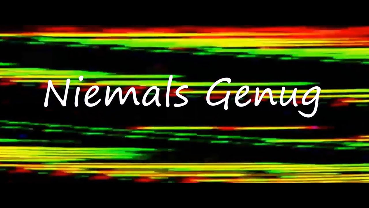 THE CALM GREY - Niemals Genug (Official Video)