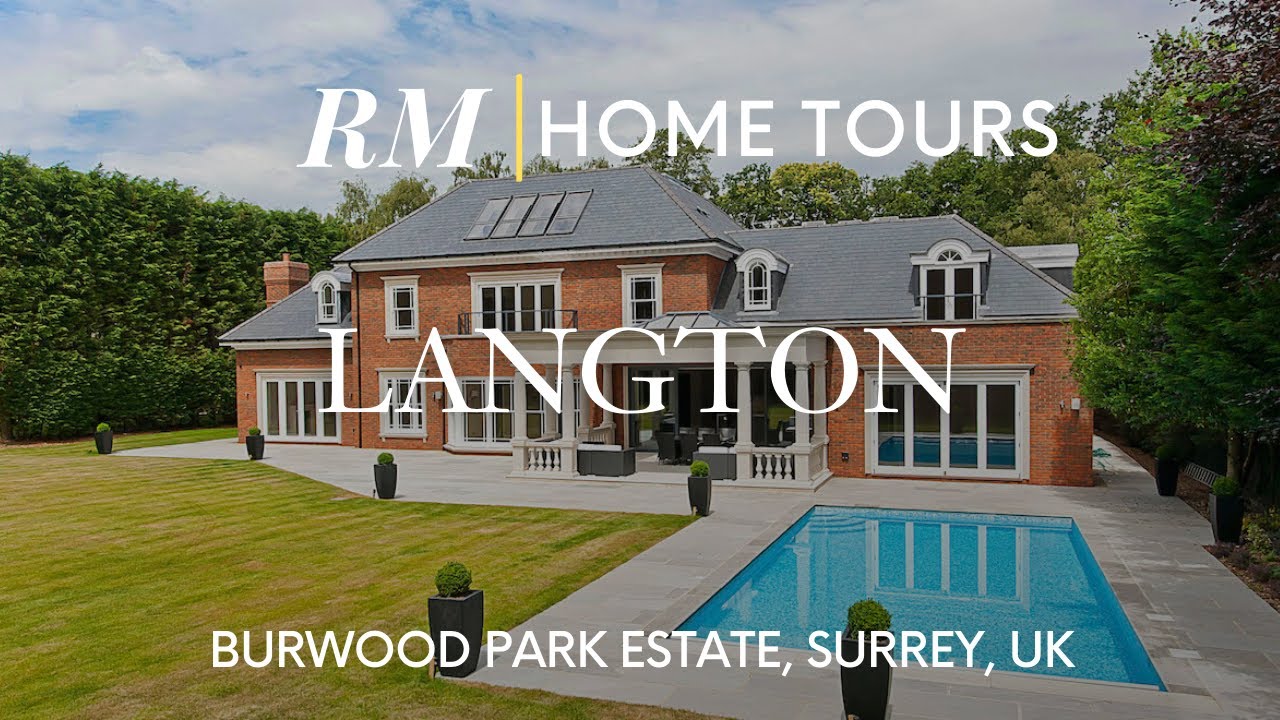 Inside £4.7M Burwood Park Mansion on Chargate Close in Surrey, UK | Residential Market Home Tours