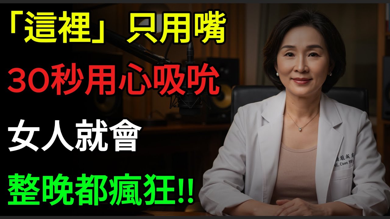 男人們，女人最喜歡「這個地方」！記住並好好運用吧！｜養老健康｜養老智慧｜男性健康｜有聲書
