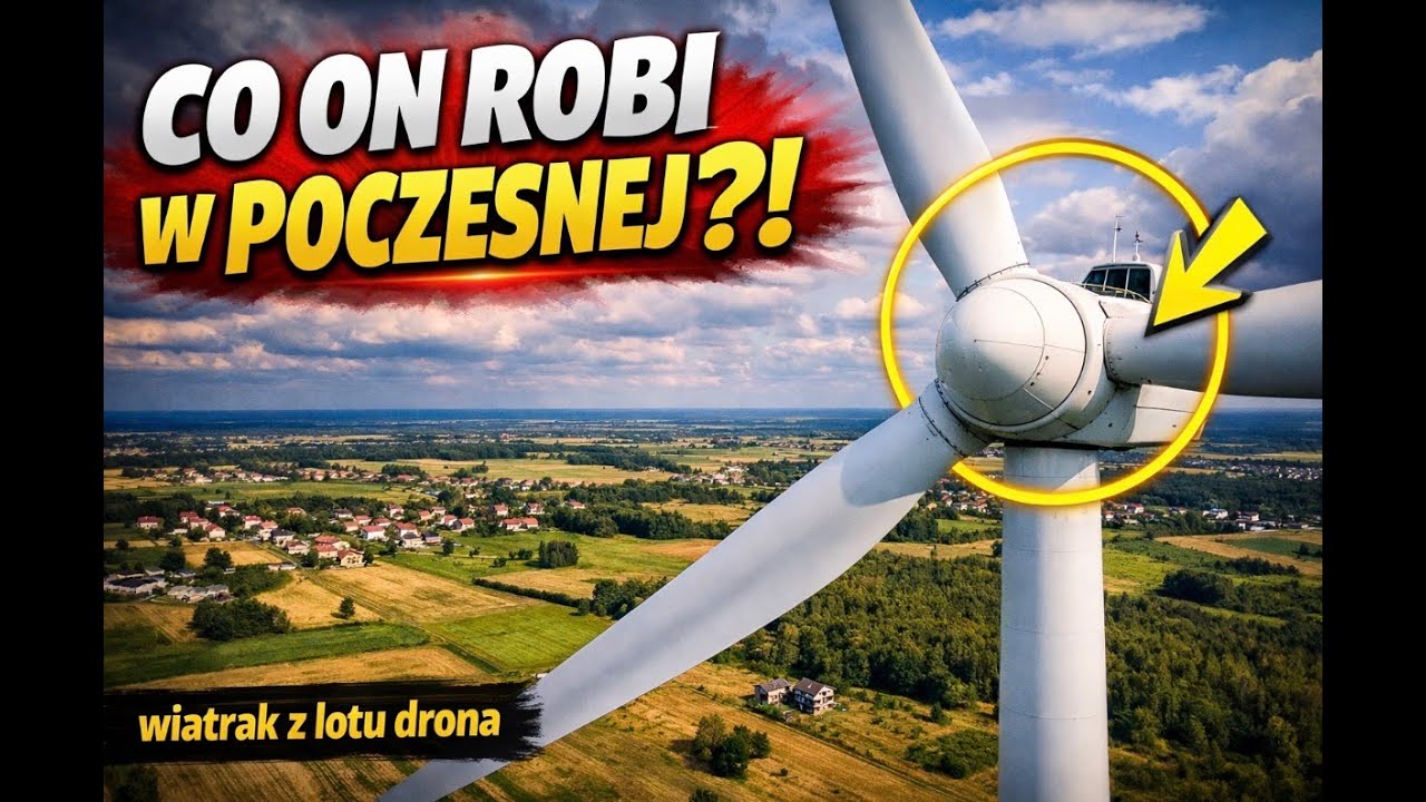 TEN WIATRAK ... NA POCZESNEJ 😱