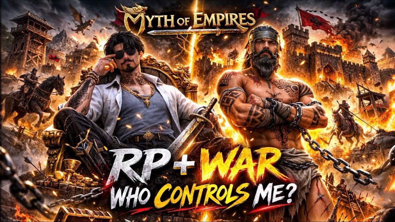 RP + Myth of Empires Live 😳 | අද කවුද මට Command දෙන්නේ?
