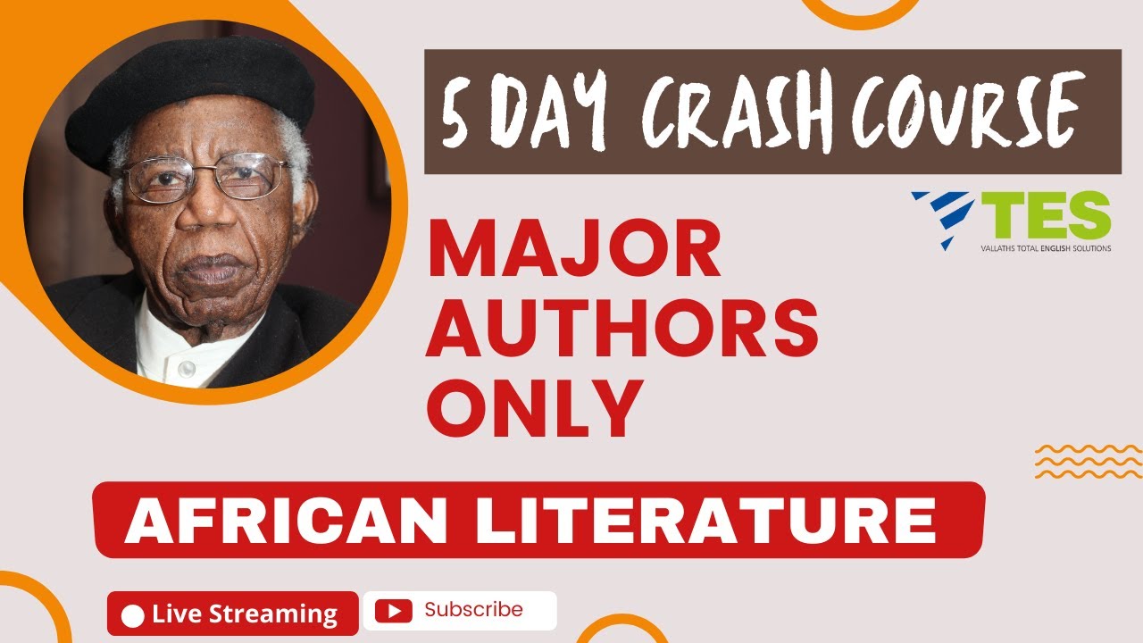 MAJOR AUTHORS ONLY African Literature for WB SET, G SET, JK SET, NTA NET