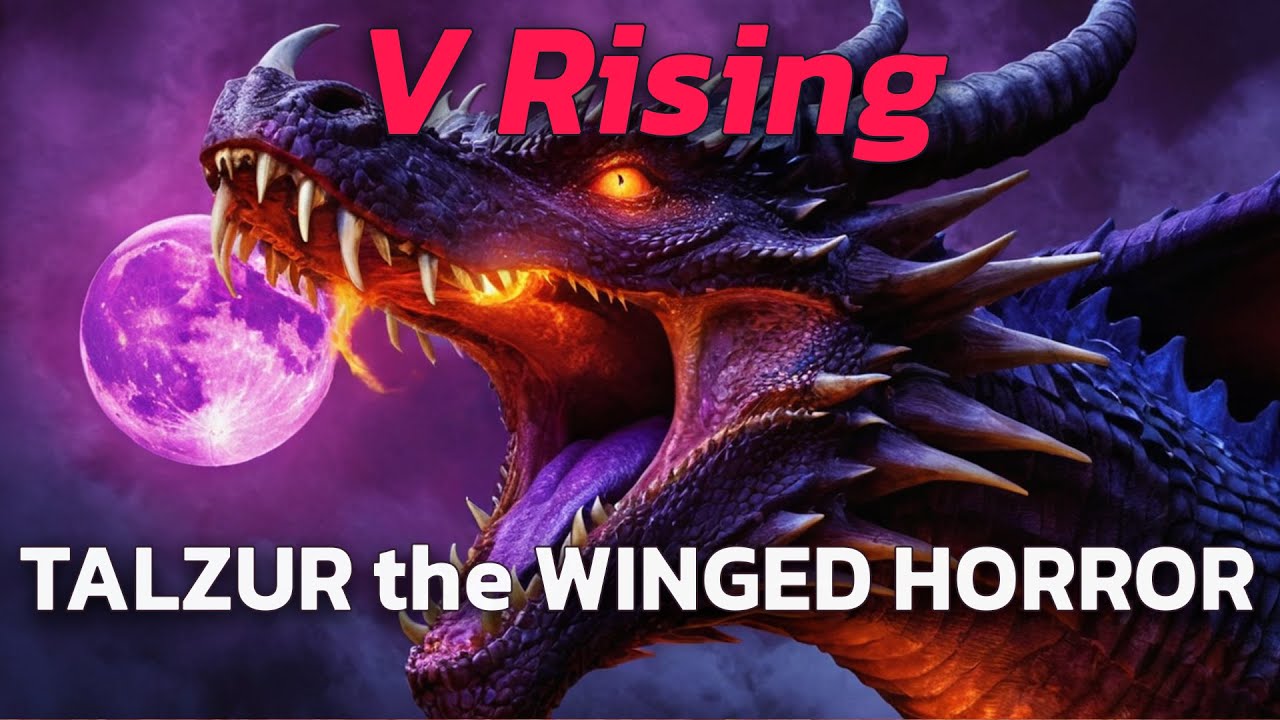 V Rising - How To Kill Talzur the Winged Horror (Gameplay)