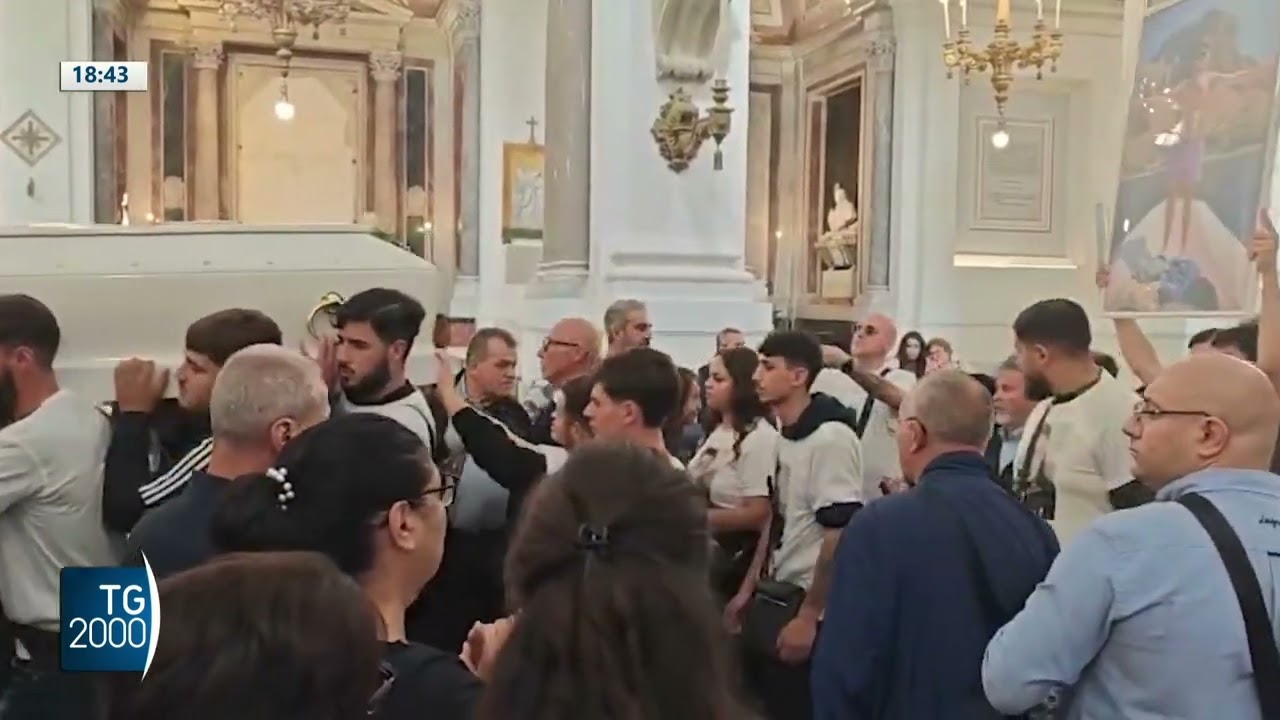 Palermo, funerali di Paolo Taormina il 21 ucciso da colpo di pistola