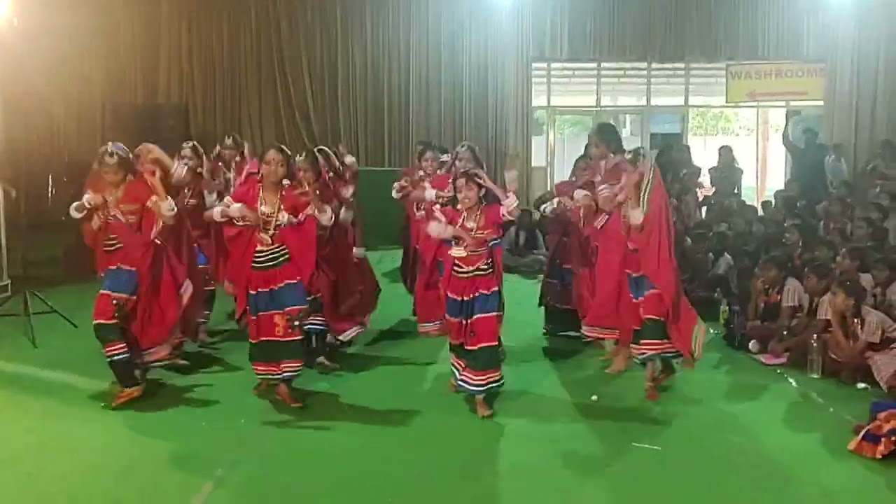 Banjara song dance performance by Zphs Medipally students