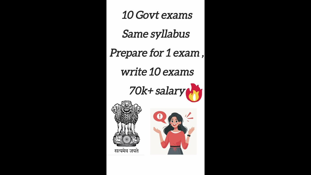 Prepare for 1 exam and write 10 exams #motivation #trending #govtjobs #viral 