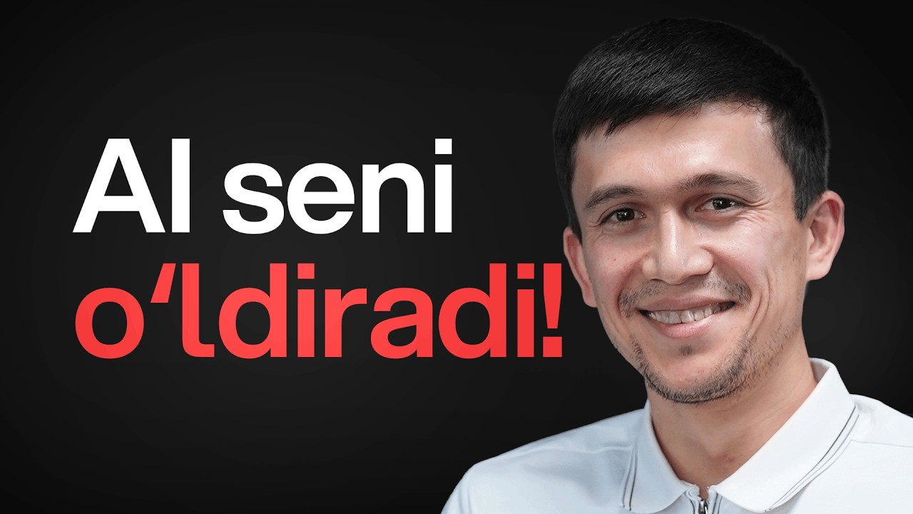 Sun’iy intellekt haqida hamma bilishi shart — Qobiljon Toshnazarov