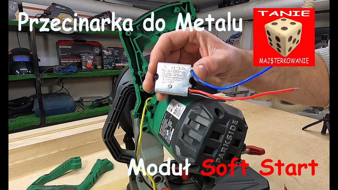 Jak zamontować Moduł Soft Start do Przecinarki Metalu - Parkside PMTS 180 A1