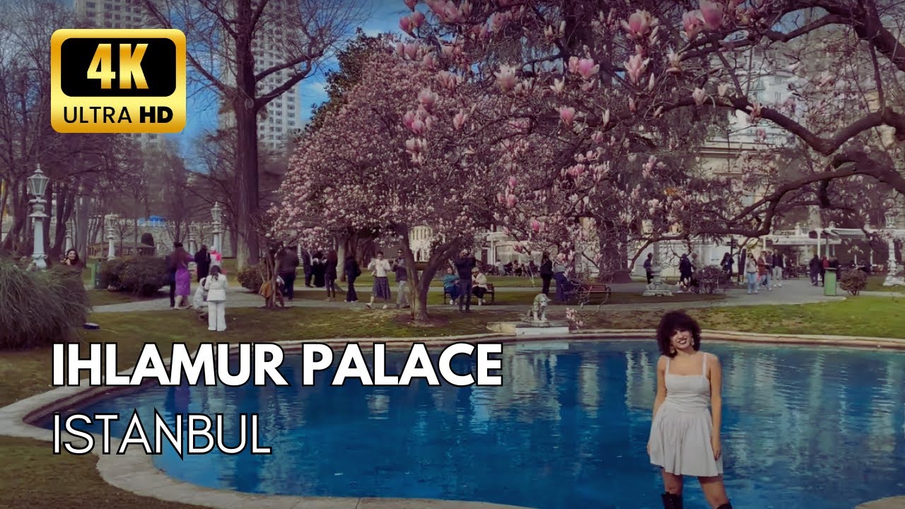 Walking Through Ihlamur Palace | Spring Vibes, Peacocks & Hidden Beauty in Istanbul