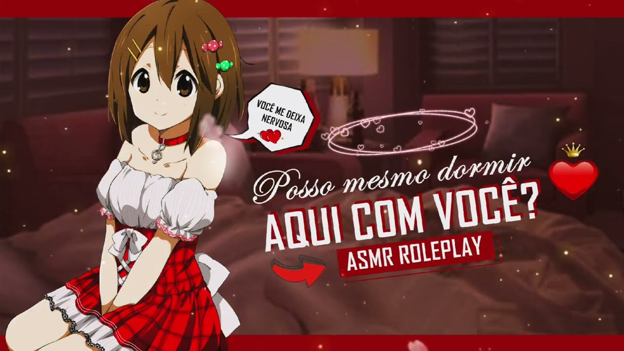 ASMR DORMINDO PELA PRIMEIRA VEZ COM MELHOR AMIGA