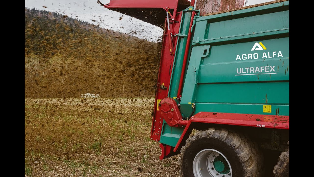 Farmtech ULTRAFEX 1600 trágyaszóró pótkocsik az Agro-Alfa Kft. kínálatában.