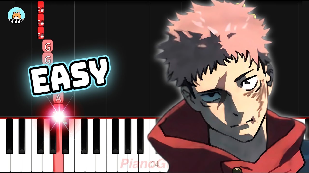 Jujutsu Kaisen Season 3 OP - "AIZO" - EASY Piano Tutorial & Sheet Music