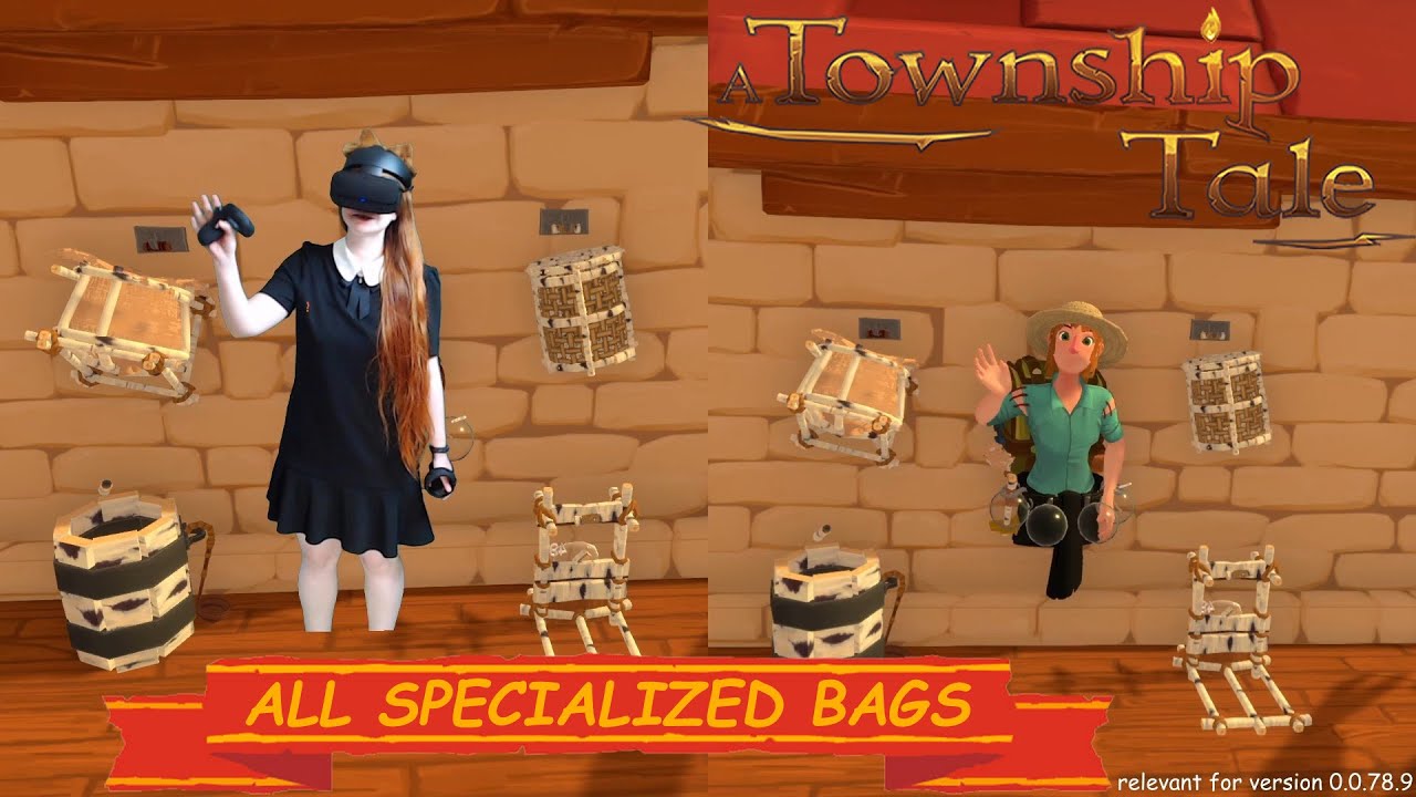 All specialized bags (backpacks) and how to make them | A Township Tale