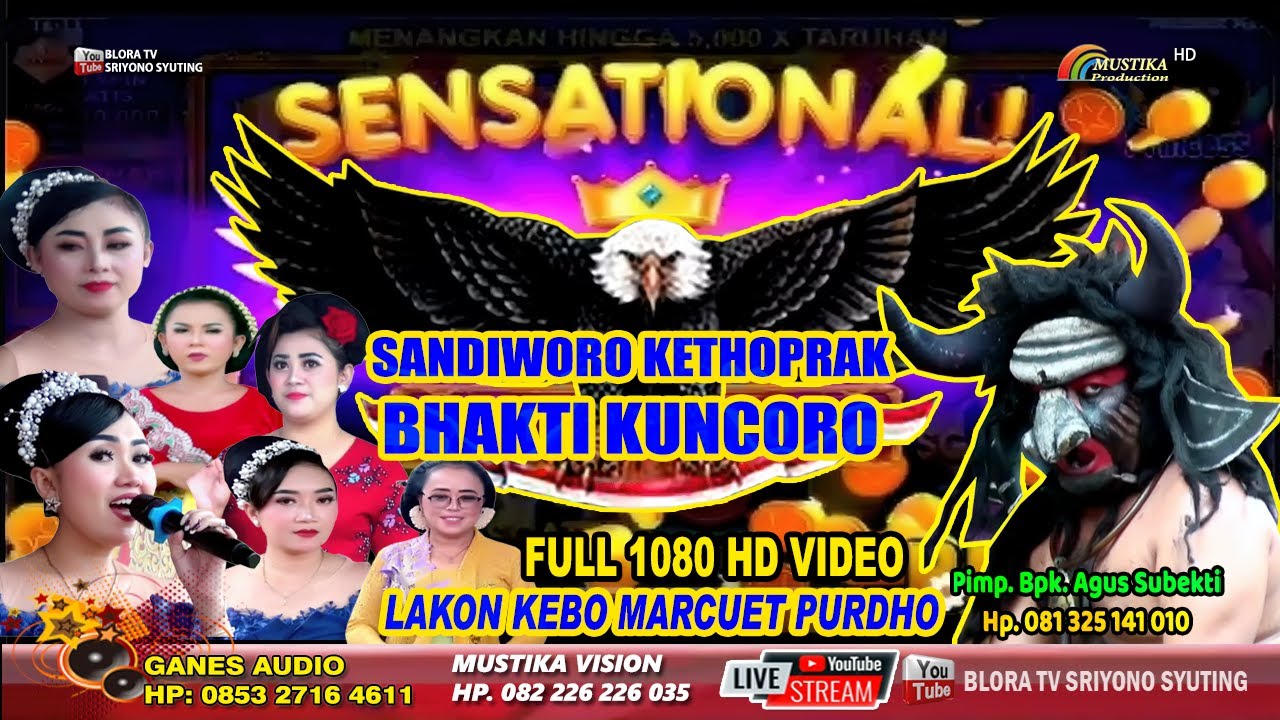 [FULL] KETHOPRAK BHAKTI KUNCORO LAKON KEBO MARCUET PURDHO