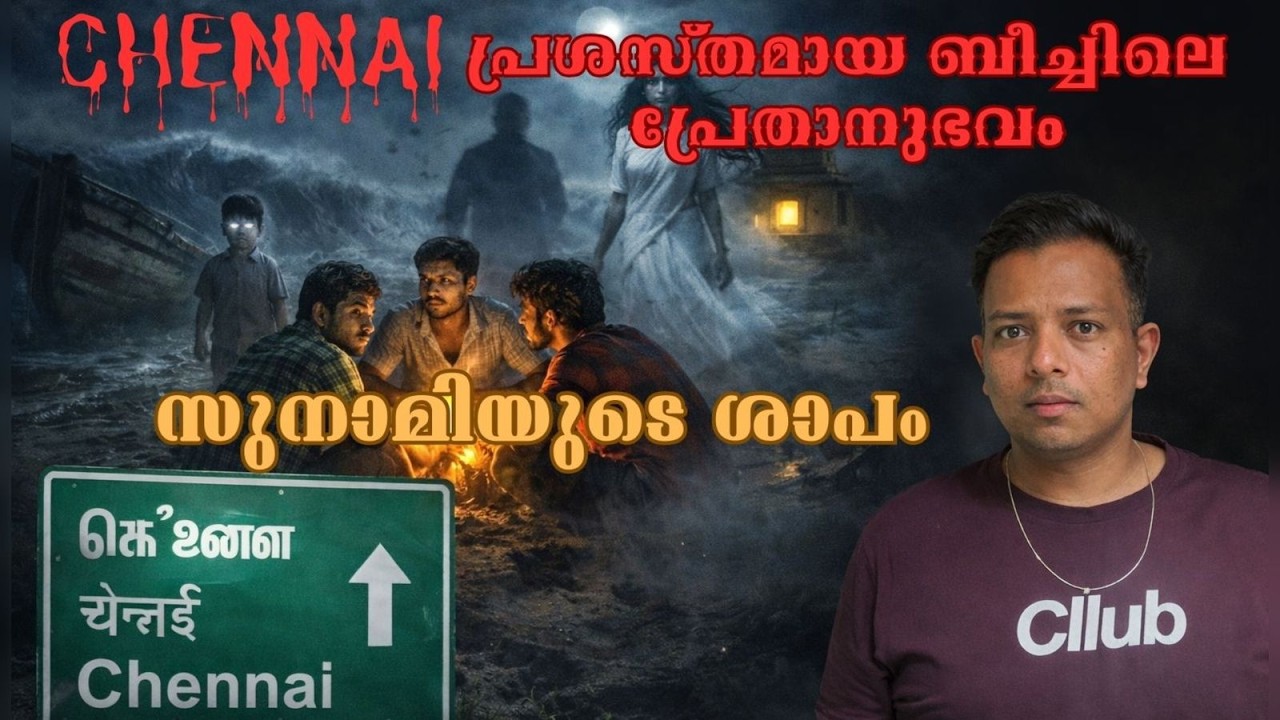 CHENNAI പ്രശസ്തമായ ബീച്ചിലെ പ്രേതാനുഭവം | Real ghost experience