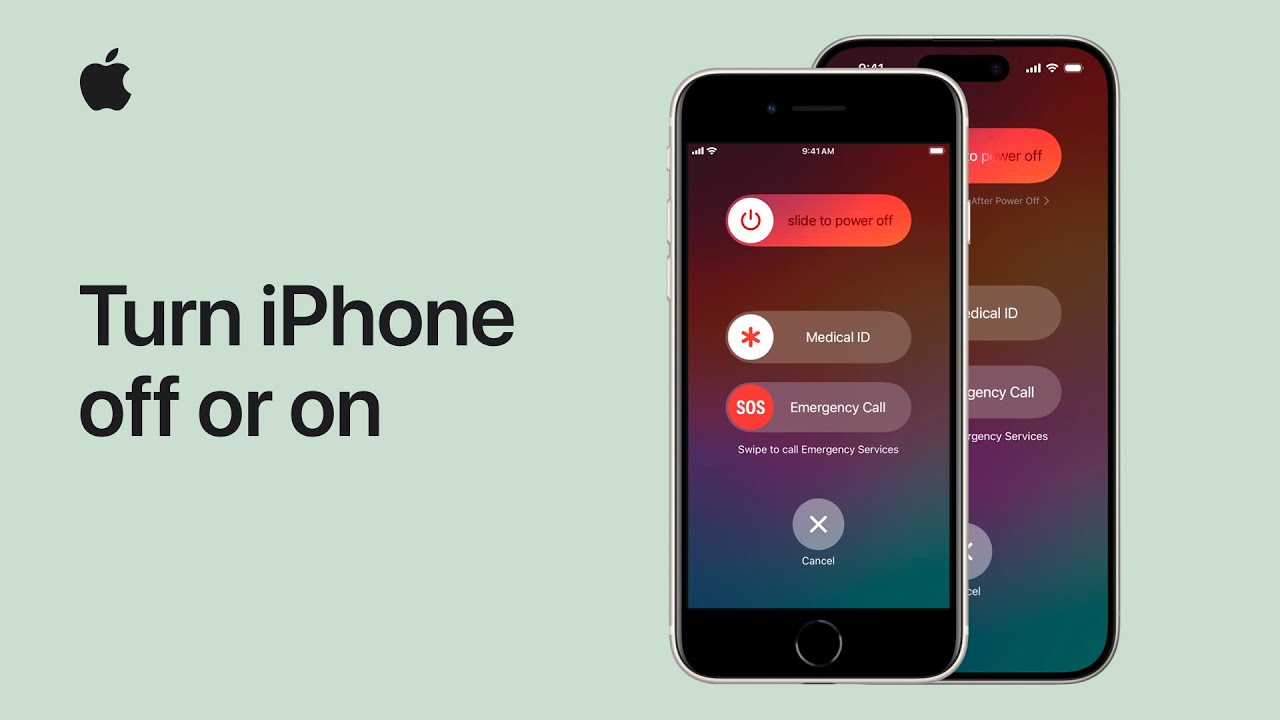 How to turn iPhone off or on | Apple Support
