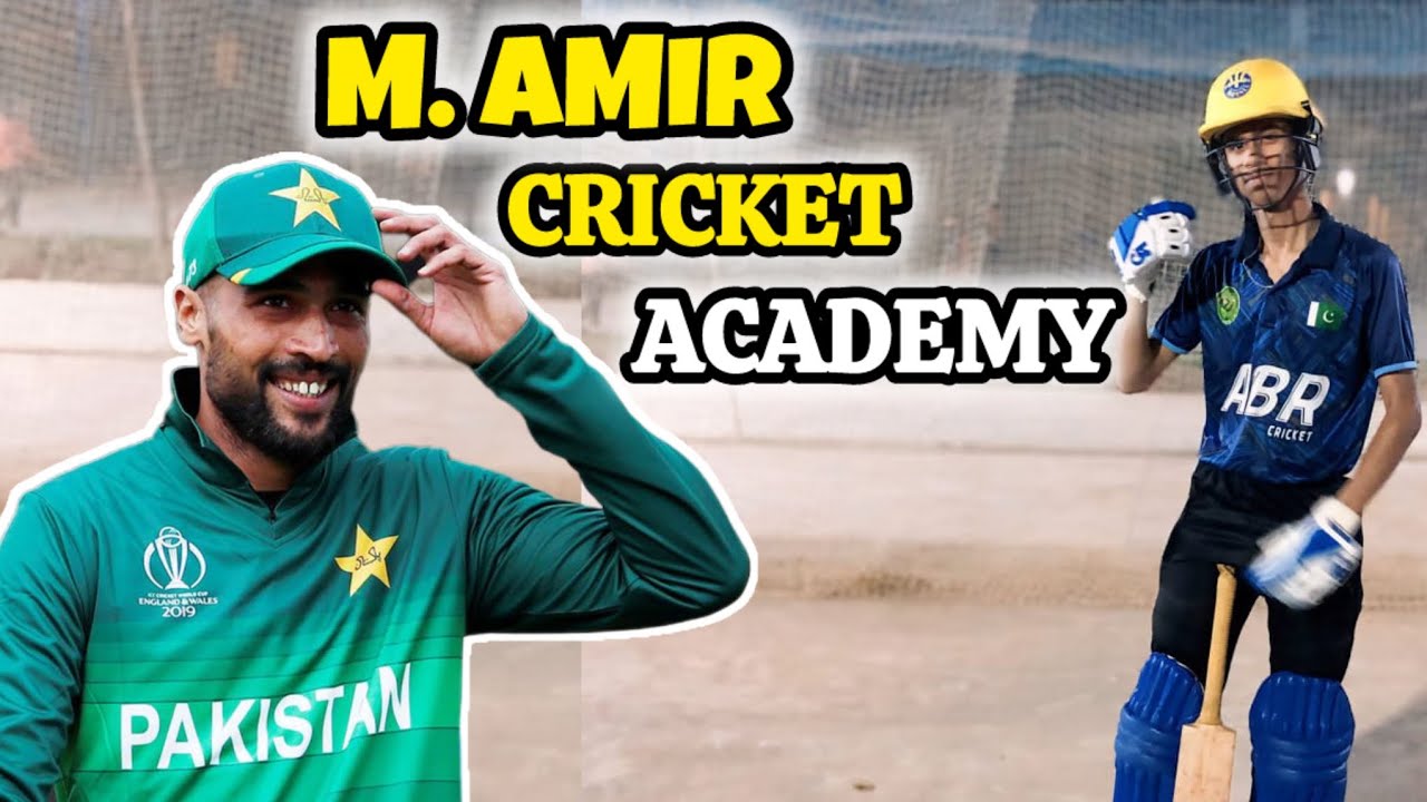M Amir Cricket Academy tour | AK VLOGS |