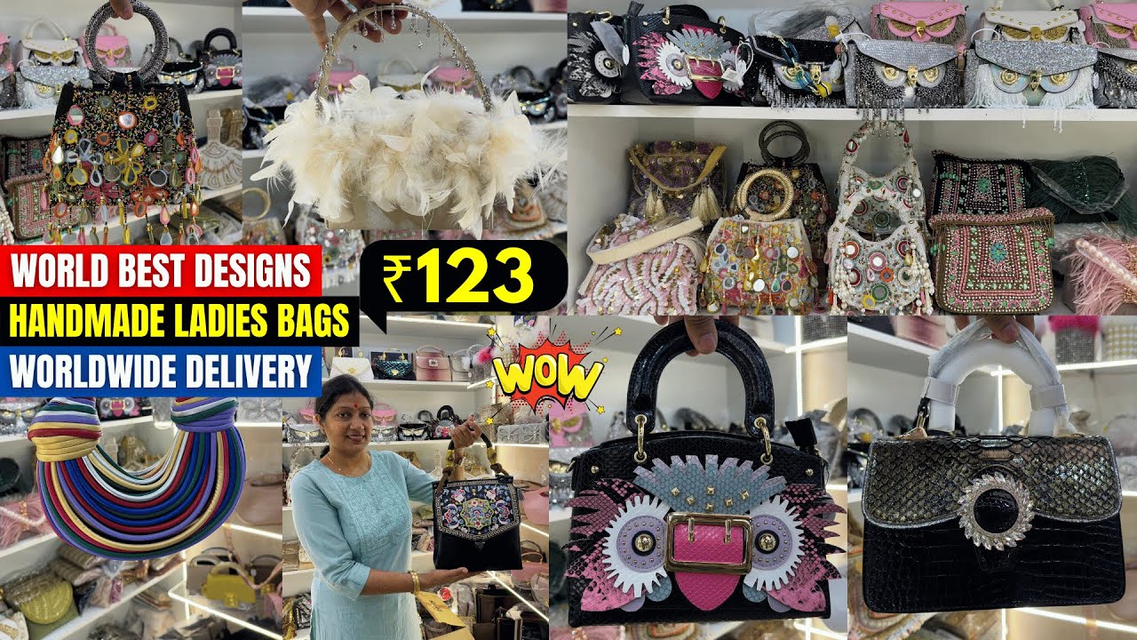 Instagram Viral Designer Handbags & Party Purse | Unique Designs with Best Wholesale Rate