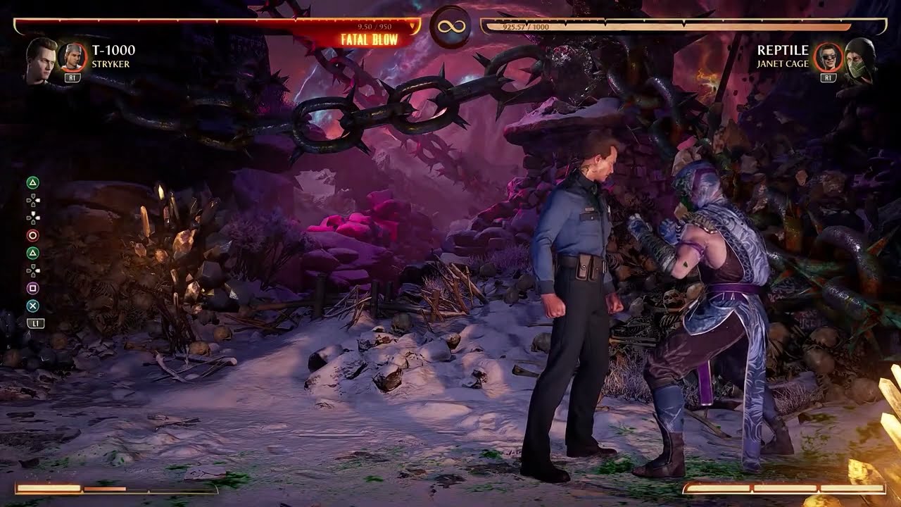 Mortal Kombat 1: T-1000 Best Combos#steamgame#fightinggame #mortalkombat