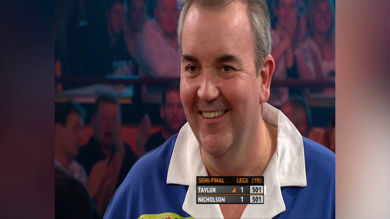 NICHOLSON AT HIS BEST! Taylor v Nicholson | 2010 Players Championship Finals